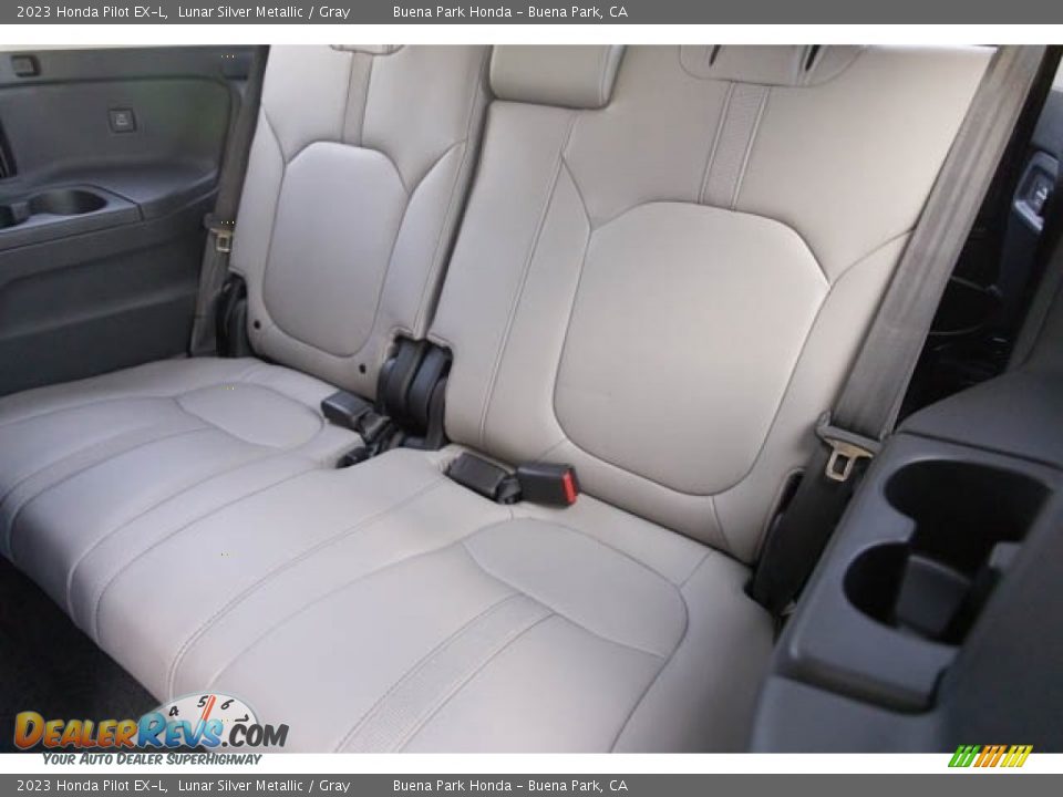 Rear Seat of 2023 Honda Pilot EX-L Photo #25