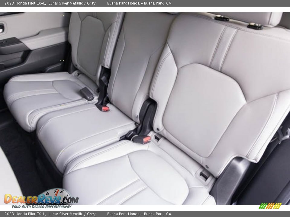 Rear Seat of 2023 Honda Pilot EX-L Photo #26