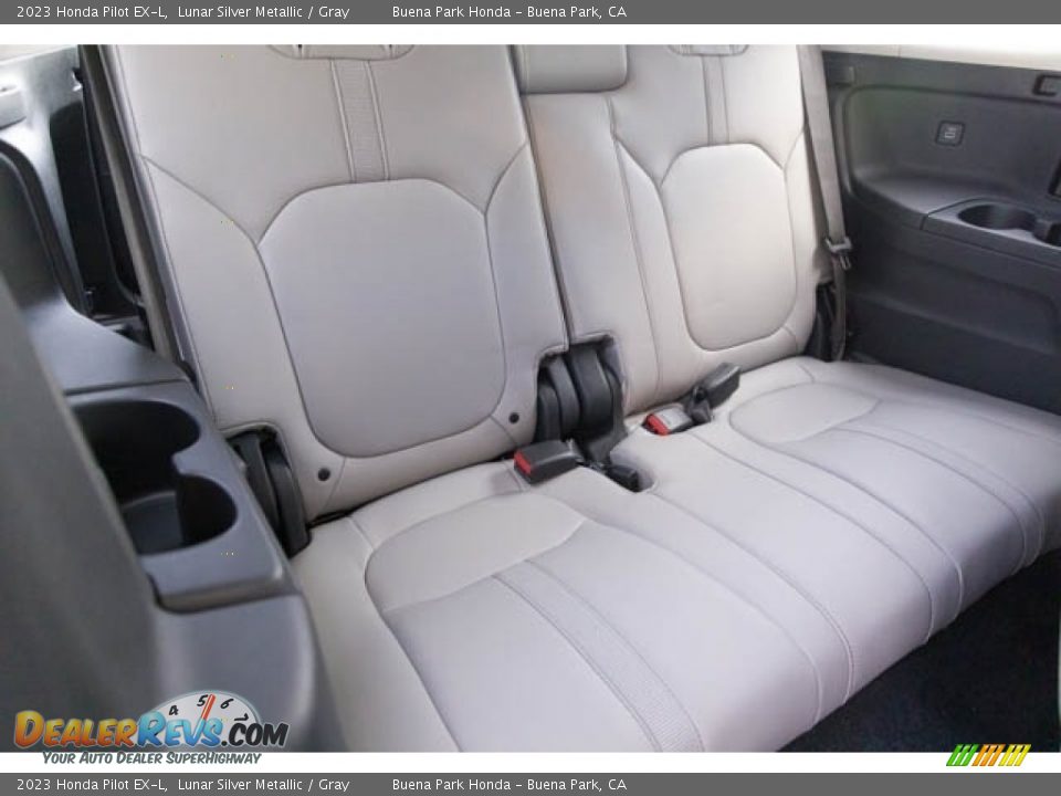 Rear Seat of 2023 Honda Pilot EX-L Photo #27