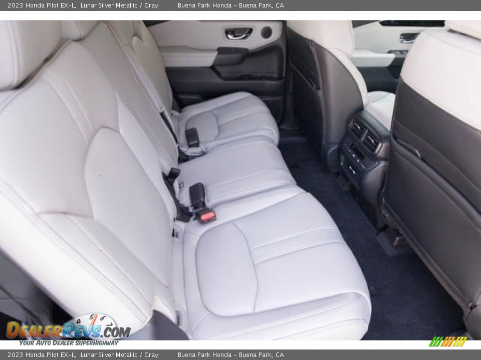 Rear Seat of 2023 Honda Pilot EX-L Photo #28