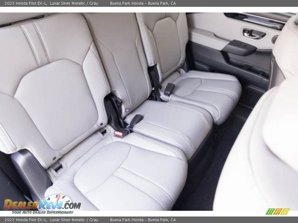 Rear Seat of 2023 Honda Pilot EX-L Photo #29