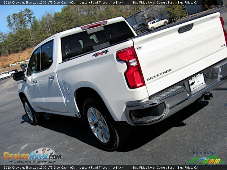 2019 Chevrolet Silverado 1500 LTZ Crew Cab 4WD Iridescent Pearl Tricoat / Jet Black Photo #28