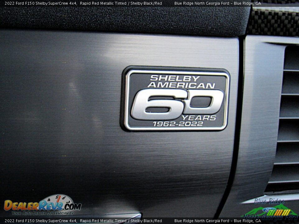 Info Tag of 2022 Ford F150 Shelby SuperCrew 4x4 Photo #27