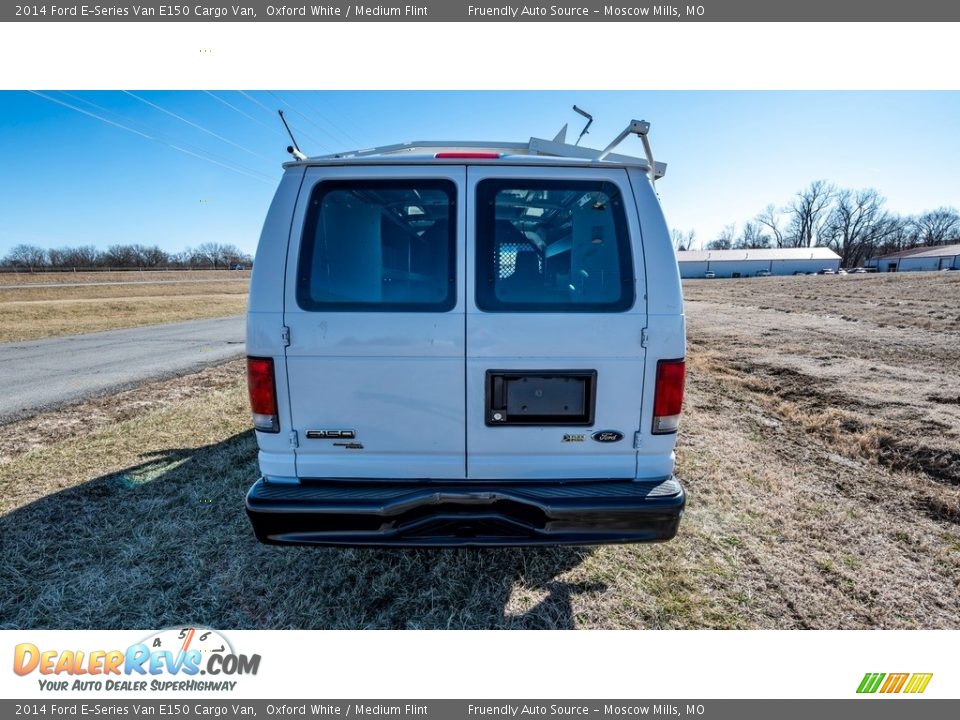 2014 Ford E-Series Van E150 Cargo Van Oxford White / Medium Flint Photo #5