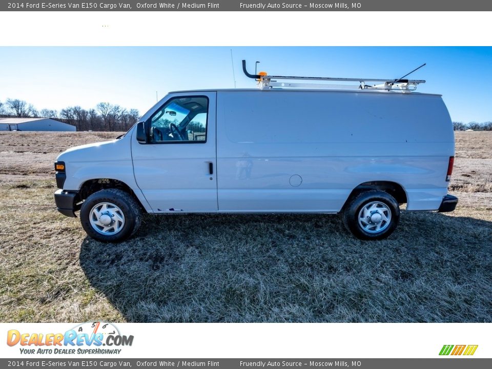 2014 Ford E-Series Van E150 Cargo Van Oxford White / Medium Flint Photo #7