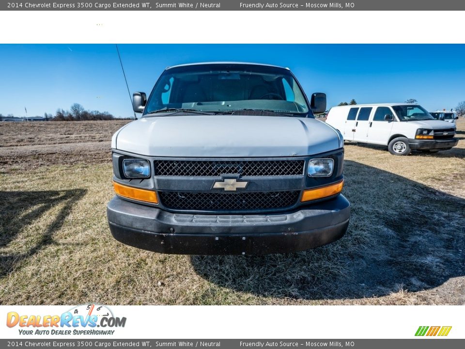 2014 Chevrolet Express 3500 Cargo Extended WT Summit White / Neutral Photo #9