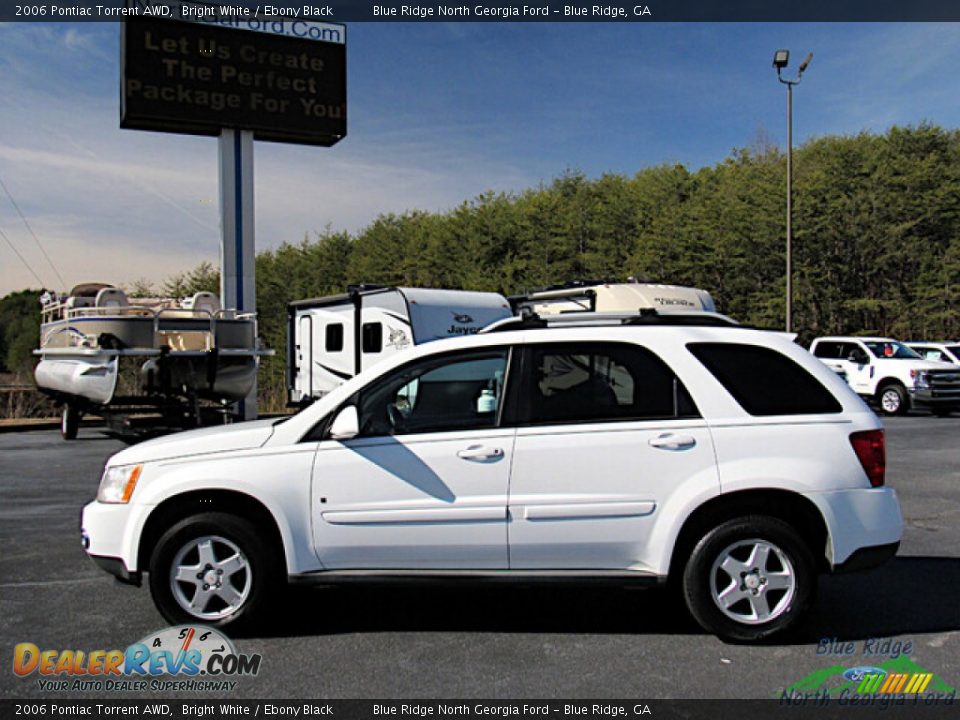 2006 Pontiac Torrent AWD Bright White / Ebony Black Photo #2