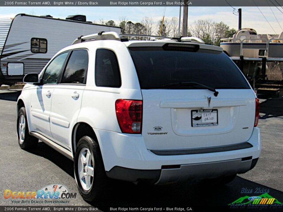 2006 Pontiac Torrent AWD Bright White / Ebony Black Photo #3