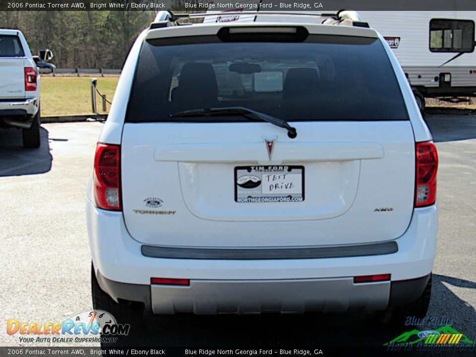 2006 Pontiac Torrent AWD Bright White / Ebony Black Photo #4