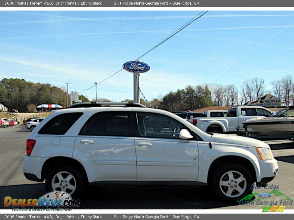 2006 Pontiac Torrent AWD Bright White / Ebony Black Photo #6