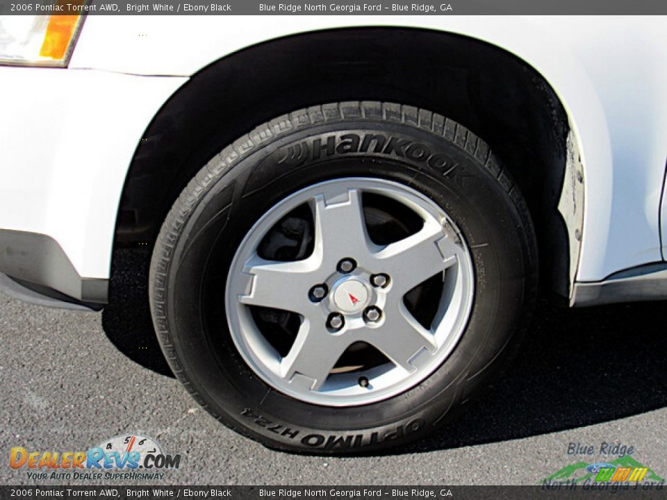 2006 Pontiac Torrent AWD Bright White / Ebony Black Photo #9