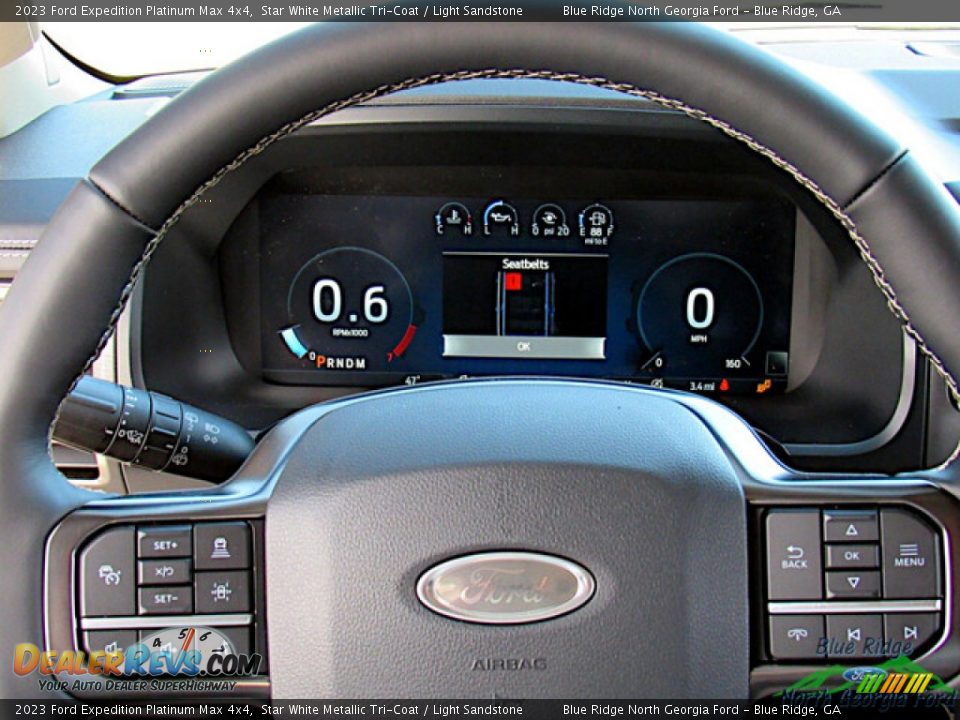 2023 Ford Expedition Platinum Max 4x4 Steering Wheel Photo #18