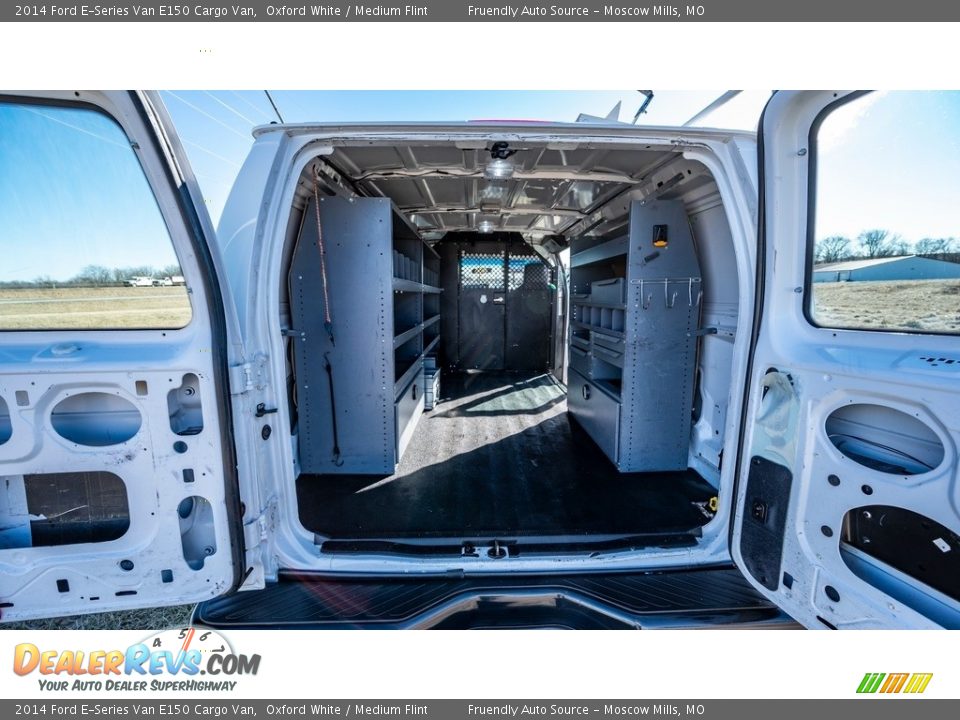 2014 Ford E-Series Van E150 Cargo Van Oxford White / Medium Flint Photo #20