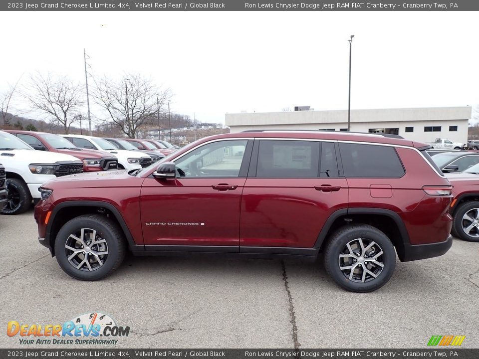 Velvet Red Pearl 2023 Jeep Grand Cherokee L Limited 4x4 Photo #2