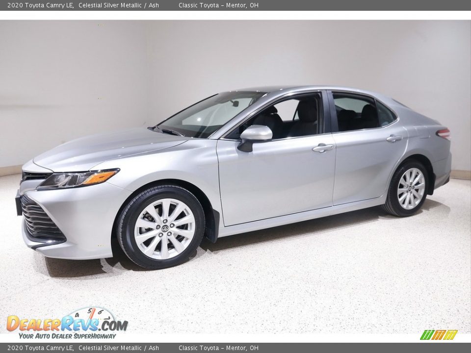 2020 Toyota Camry LE Celestial Silver Metallic / Ash Photo #3