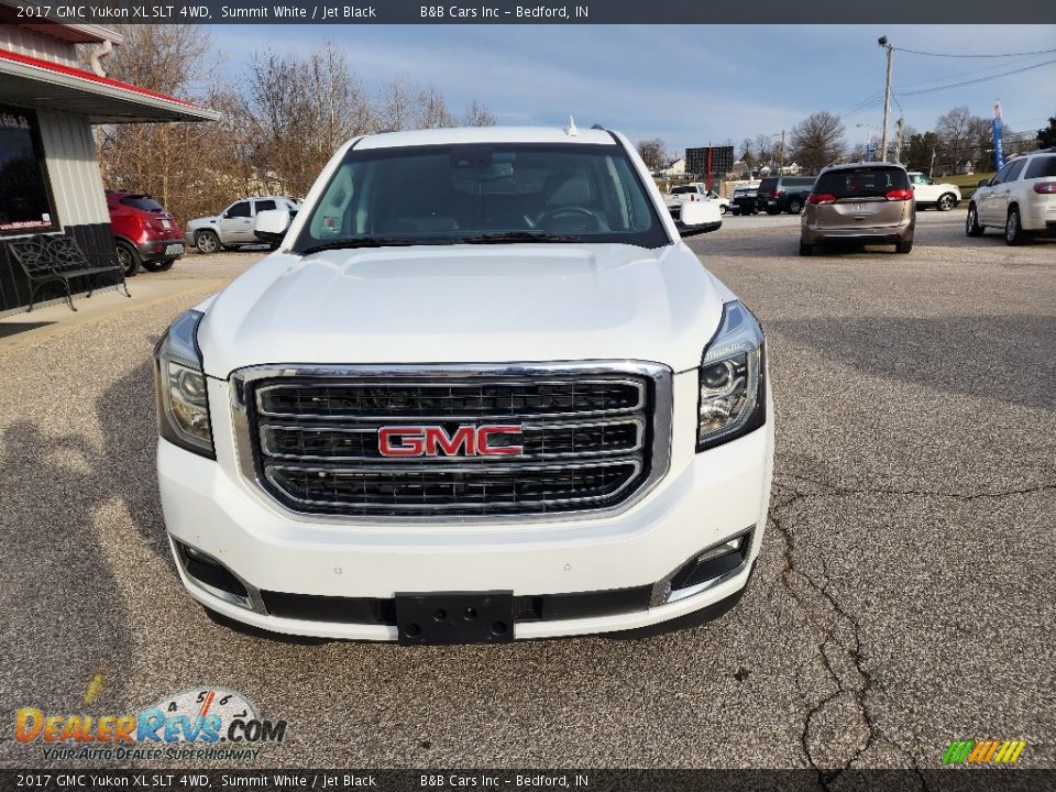 2017 GMC Yukon XL SLT 4WD Summit White / Jet Black Photo #3