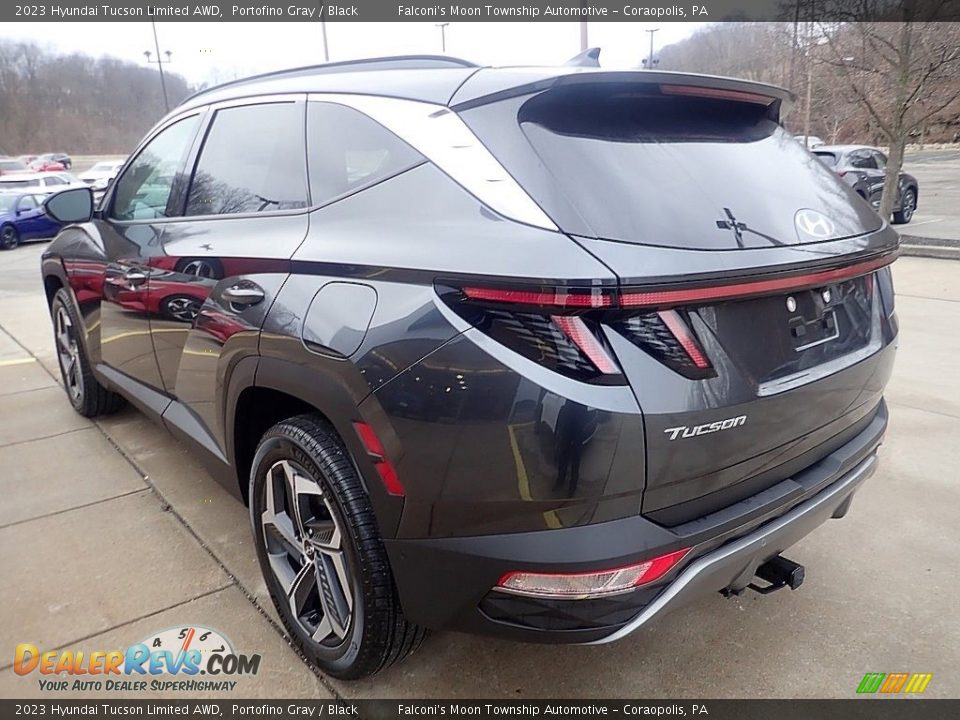 2023 Hyundai Tucson Limited AWD Portofino Gray / Black Photo #5