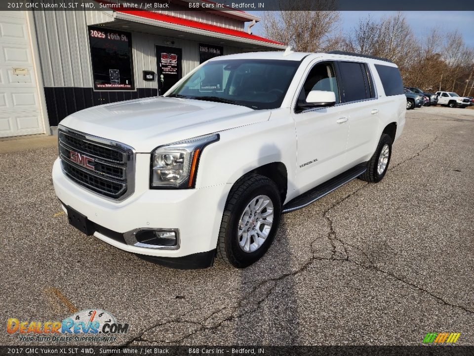 2017 GMC Yukon XL SLT 4WD Summit White / Jet Black Photo #4