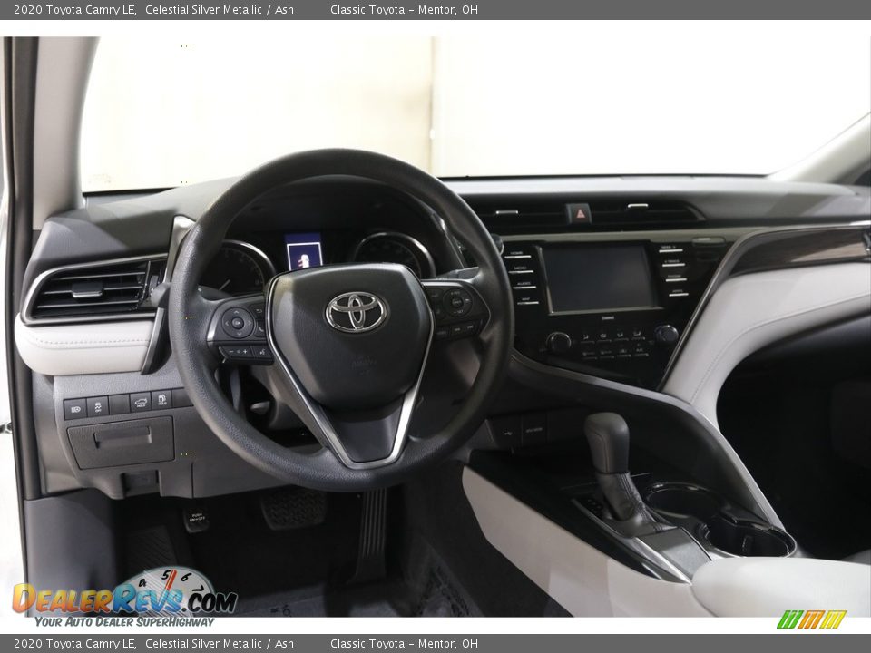 2020 Toyota Camry LE Celestial Silver Metallic / Ash Photo #6