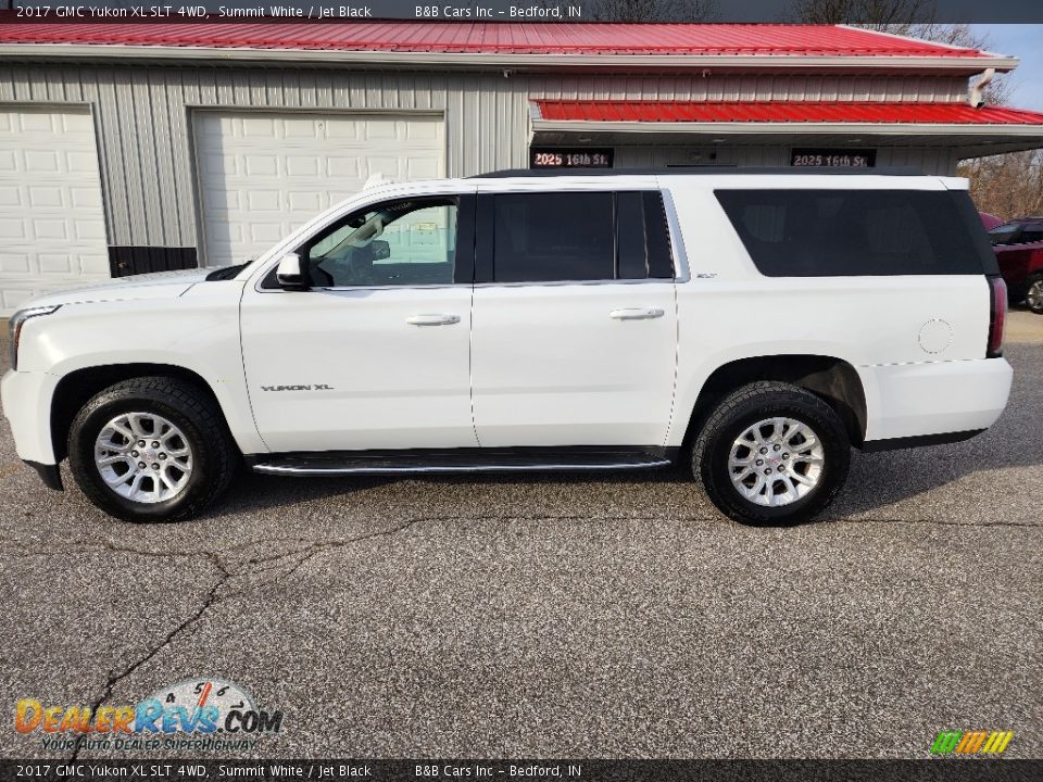 2017 GMC Yukon XL SLT 4WD Summit White / Jet Black Photo #5