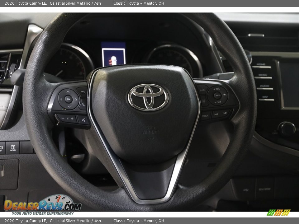 2020 Toyota Camry LE Celestial Silver Metallic / Ash Photo #7