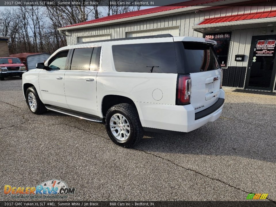 2017 GMC Yukon XL SLT 4WD Summit White / Jet Black Photo #6