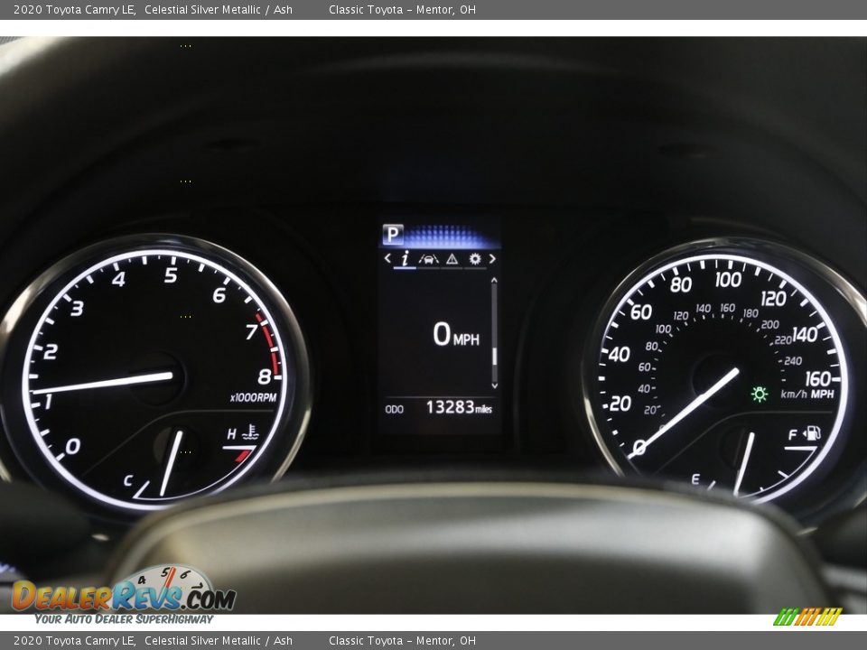 2020 Toyota Camry LE Celestial Silver Metallic / Ash Photo #8