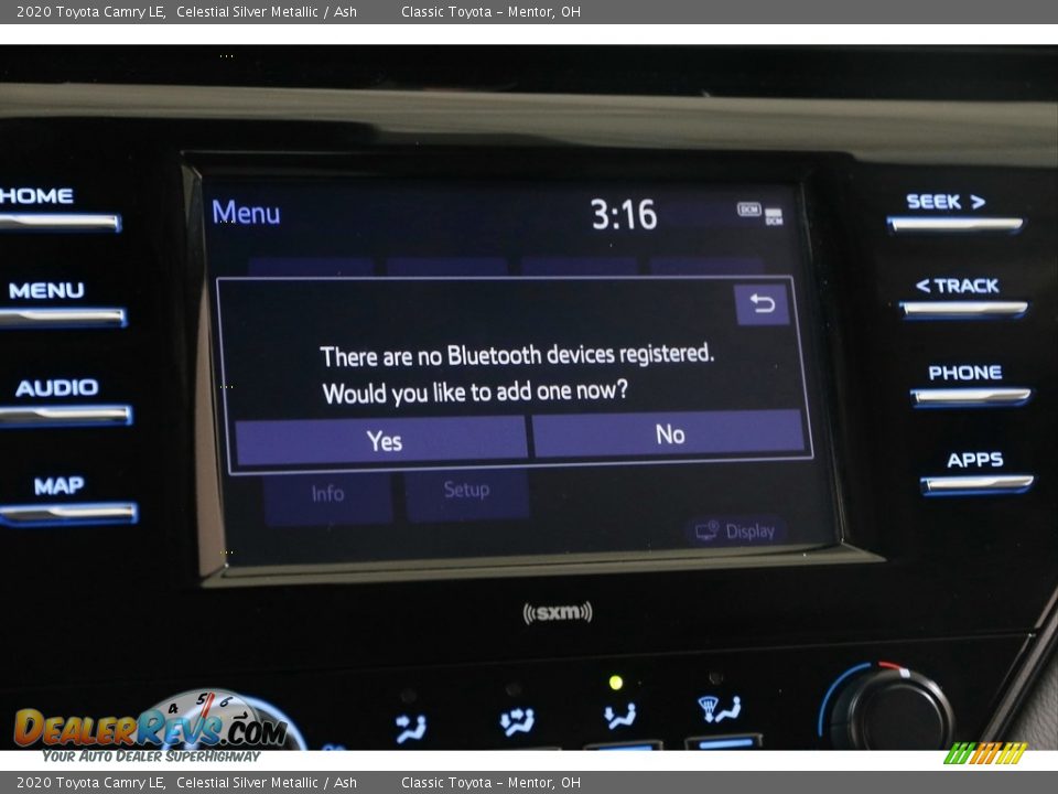 2020 Toyota Camry LE Celestial Silver Metallic / Ash Photo #11