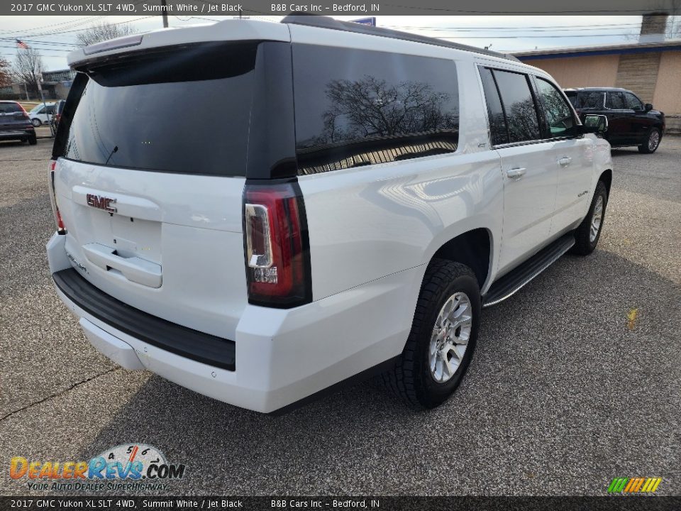 2017 GMC Yukon XL SLT 4WD Summit White / Jet Black Photo #8