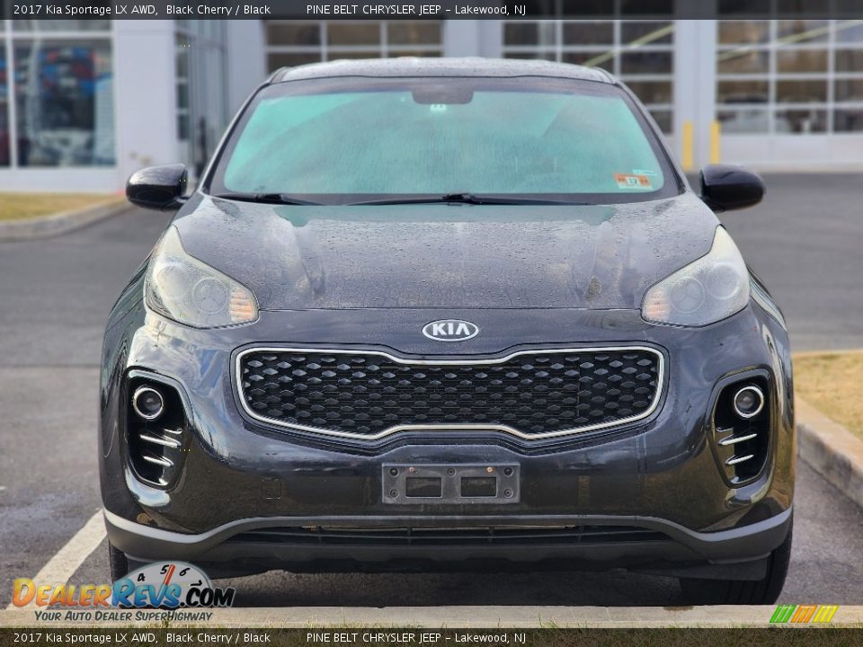 2017 Kia Sportage LX AWD Black Cherry / Black Photo #2