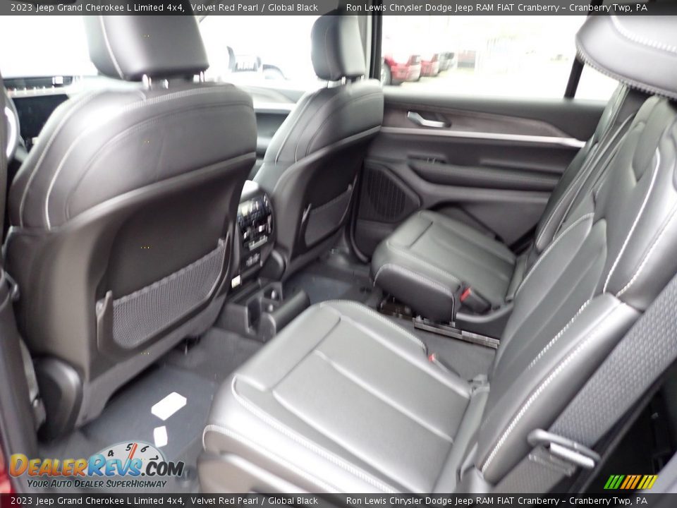 Rear Seat of 2023 Jeep Grand Cherokee L Limited 4x4 Photo #12