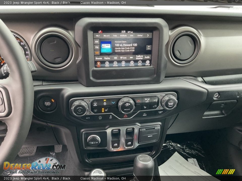 Controls of 2023 Jeep Wrangler Sport 4x4 Photo #11