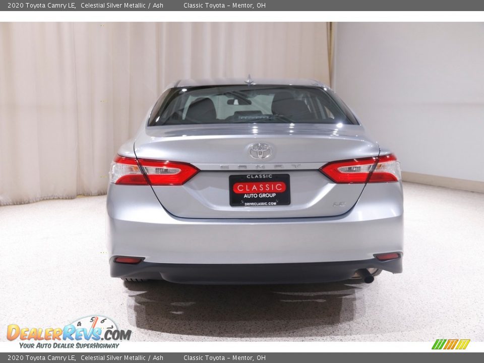 2020 Toyota Camry LE Celestial Silver Metallic / Ash Photo #17