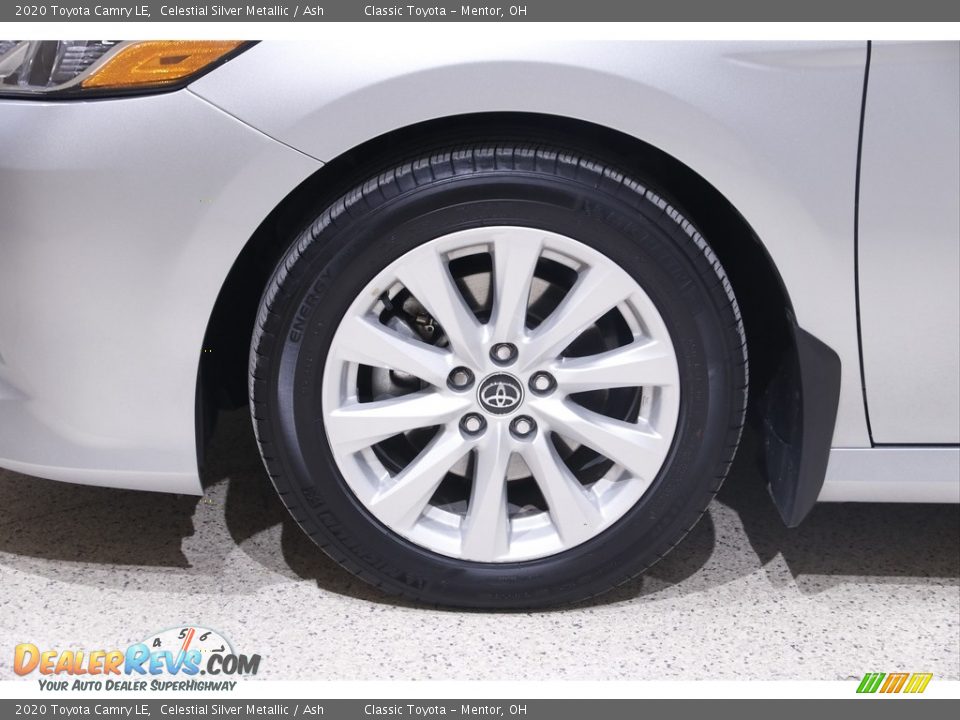 2020 Toyota Camry LE Celestial Silver Metallic / Ash Photo #19