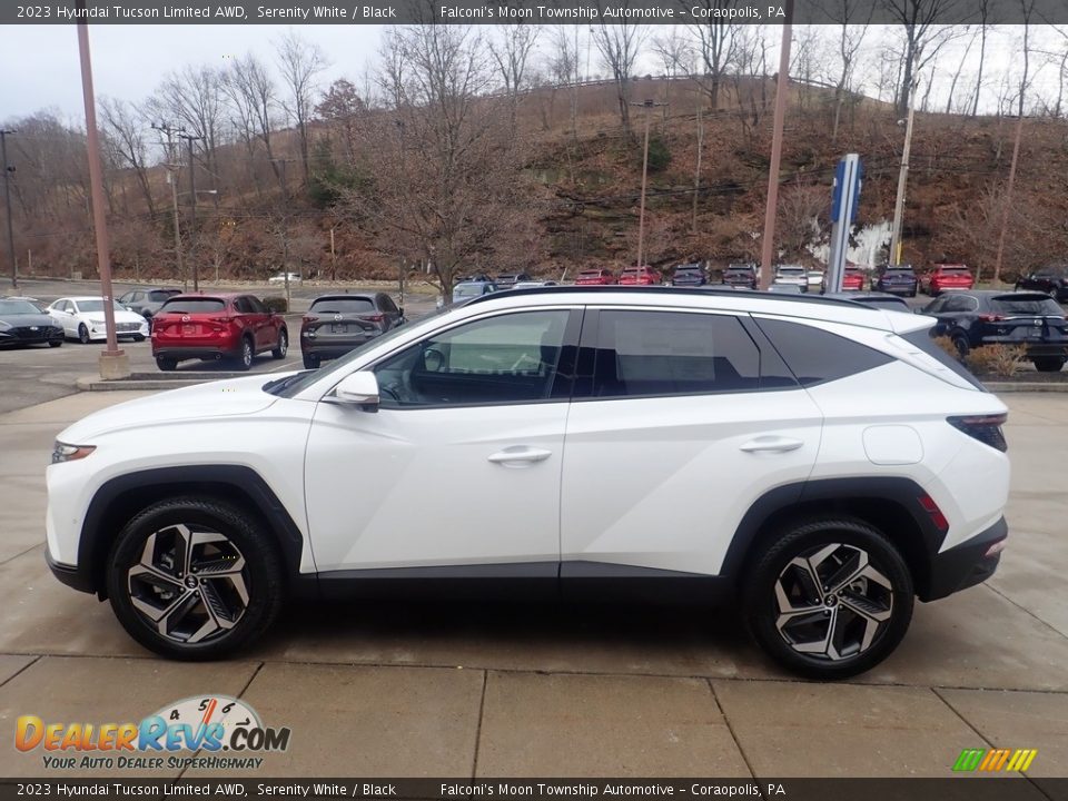 2023 Hyundai Tucson Limited AWD Serenity White / Black Photo #6