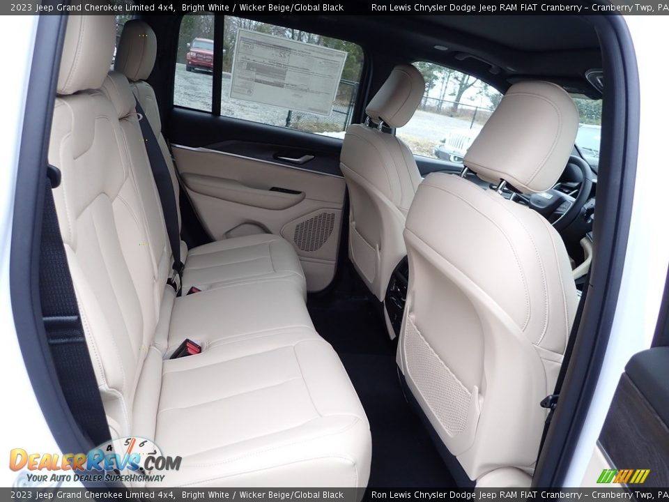 Rear Seat of 2023 Jeep Grand Cherokee Limited 4x4 Photo #11