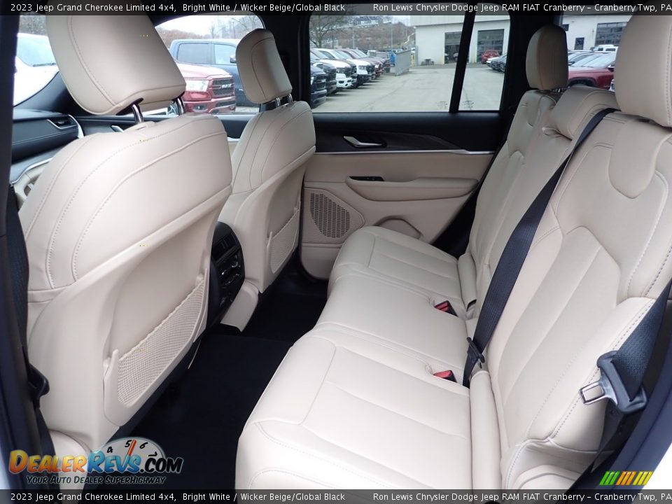 Rear Seat of 2023 Jeep Grand Cherokee Limited 4x4 Photo #12