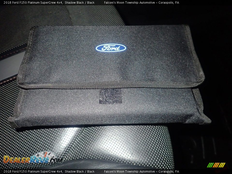 2018 Ford F150 Platinum SuperCrew 4x4 Shadow Black / Black Photo #16