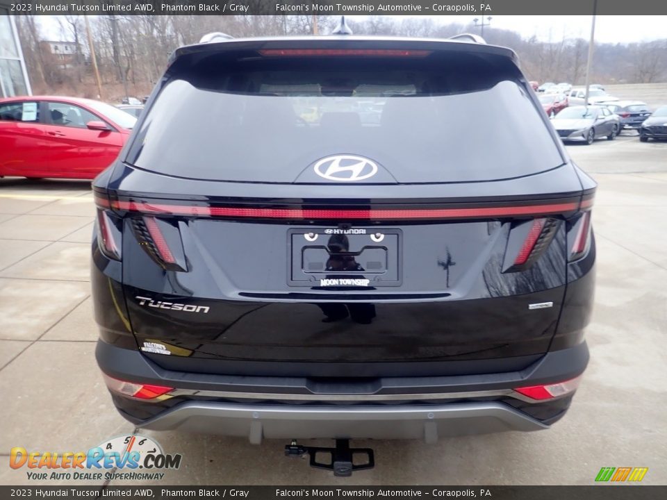 2023 Hyundai Tucson Limited AWD Phantom Black / Gray Photo #3