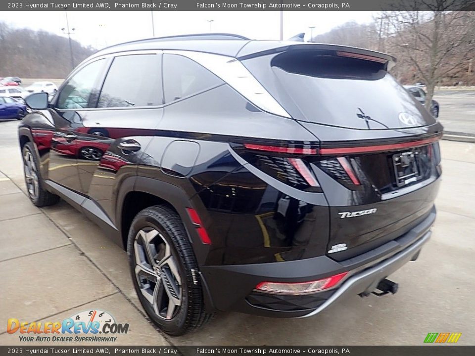 2023 Hyundai Tucson Limited AWD Phantom Black / Gray Photo #5