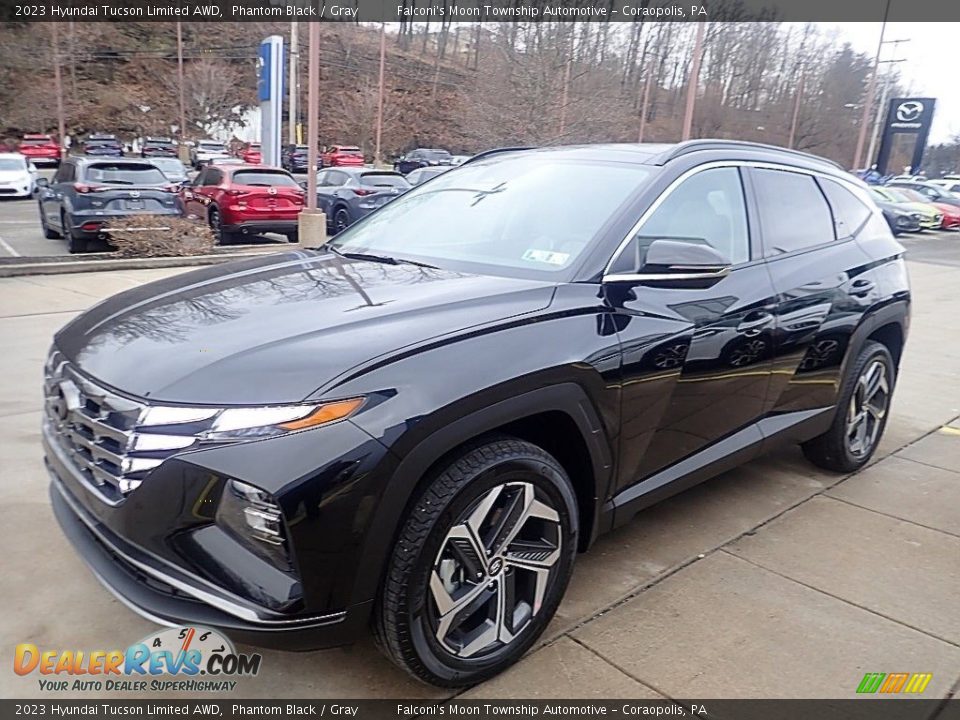 2023 Hyundai Tucson Limited AWD Phantom Black / Gray Photo #7