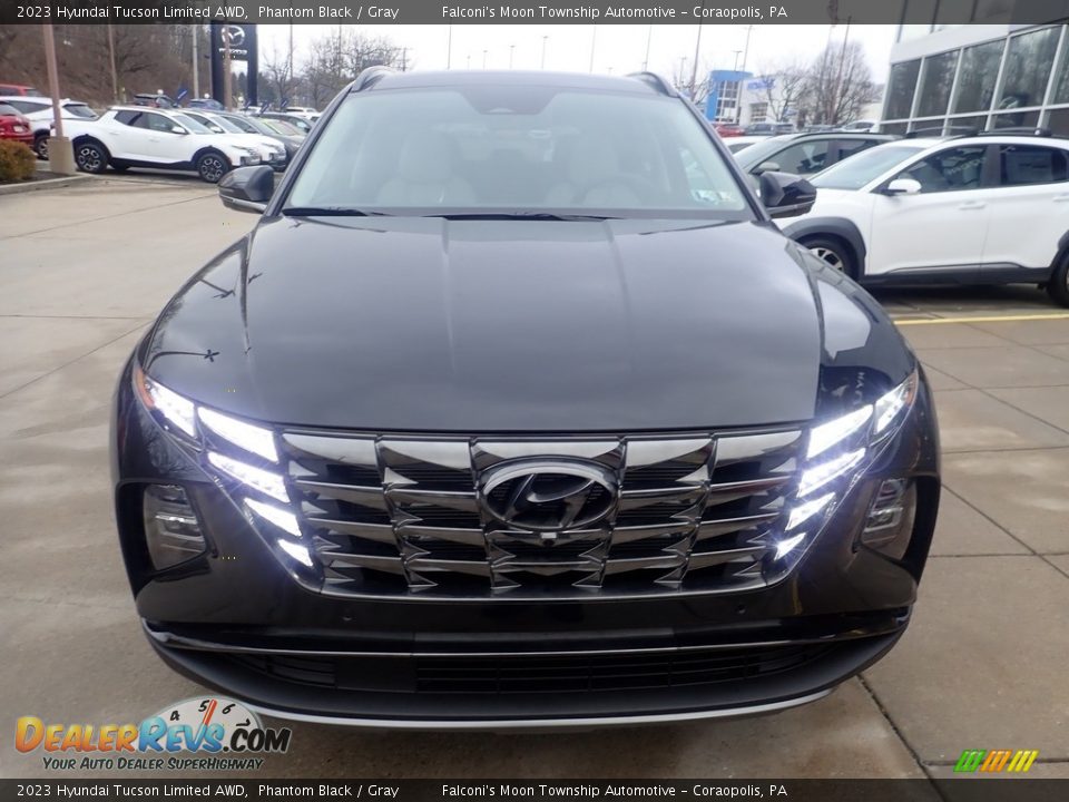 2023 Hyundai Tucson Limited AWD Phantom Black / Gray Photo #8