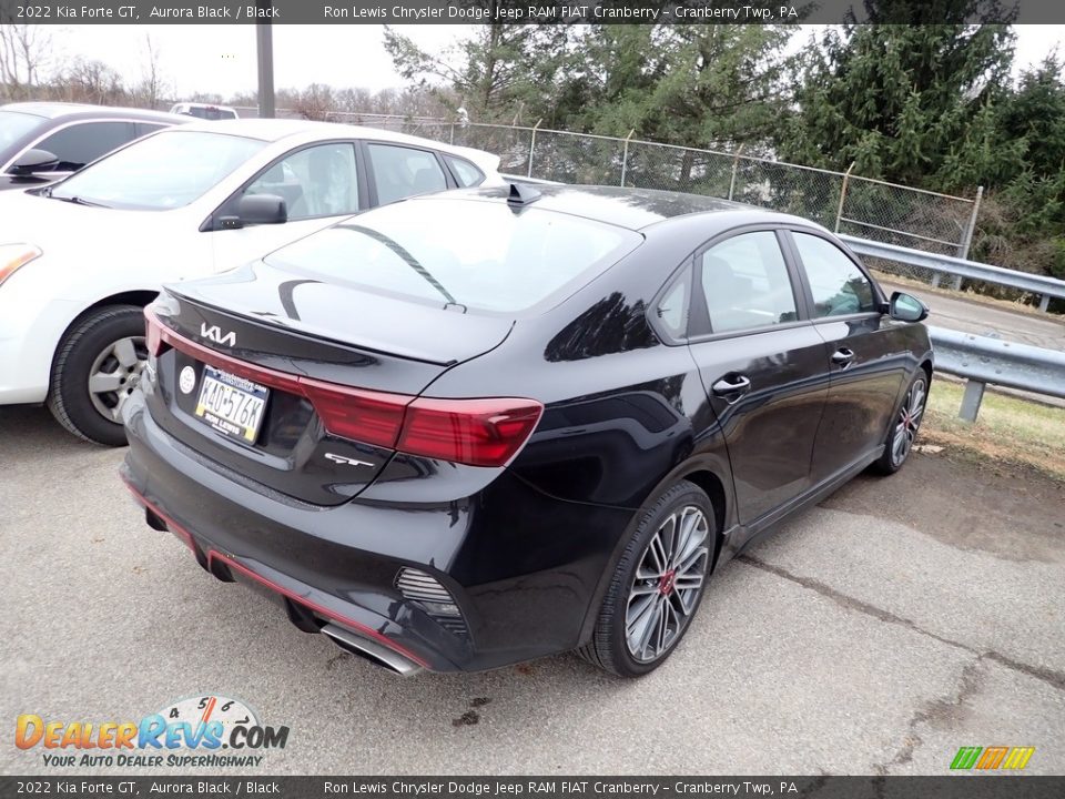 2022 Kia Forte GT Aurora Black / Black Photo #3