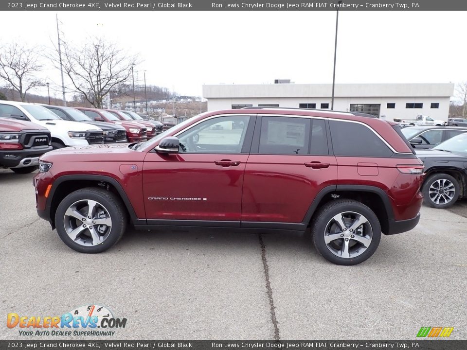 Velvet Red Pearl 2023 Jeep Grand Cherokee 4XE Photo #2