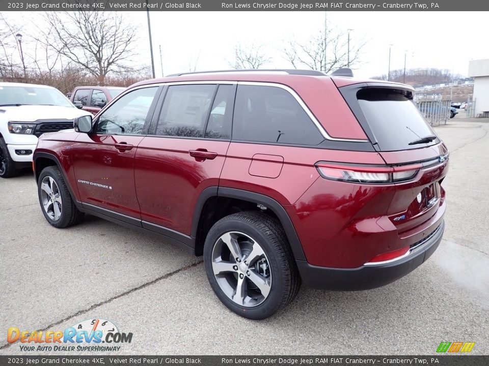 Velvet Red Pearl 2023 Jeep Grand Cherokee 4XE Photo #3