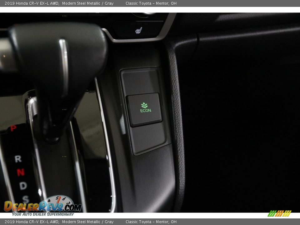 2019 Honda CR-V EX-L AWD Modern Steel Metallic / Gray Photo #14