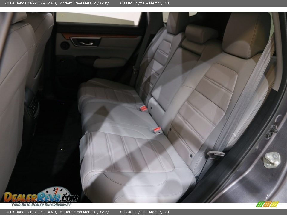 2019 Honda CR-V EX-L AWD Modern Steel Metallic / Gray Photo #19