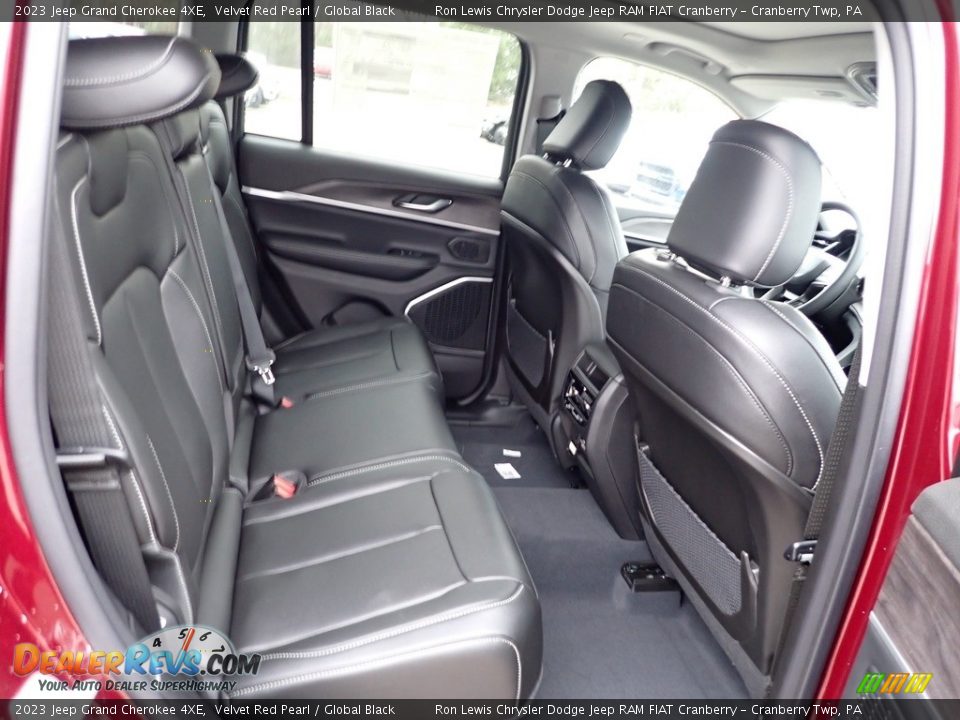 2023 Jeep Grand Cherokee 4XE Velvet Red Pearl / Global Black Photo #11
