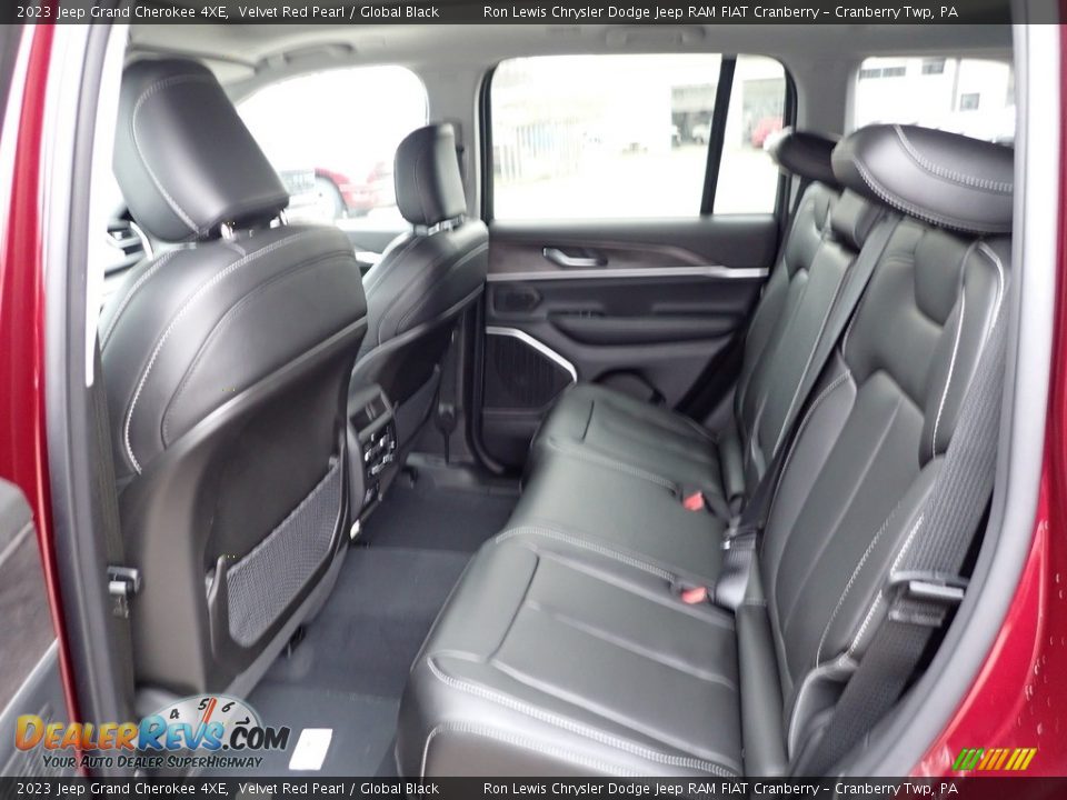Rear Seat of 2023 Jeep Grand Cherokee 4XE Photo #12
