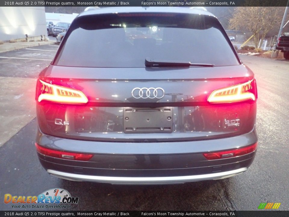 2018 Audi Q5 2.0 TFSI Prestige quattro Monsoon Gray Metallic / Black Photo #3